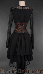 Fan Lacing Ruby Waist Cincher