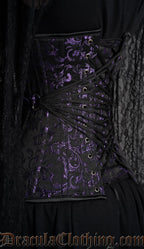 Fan Lacing Amethyst Extreme Waist Corset
