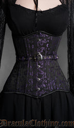 Fan Lacing Amethyst Extreme Waist Corset