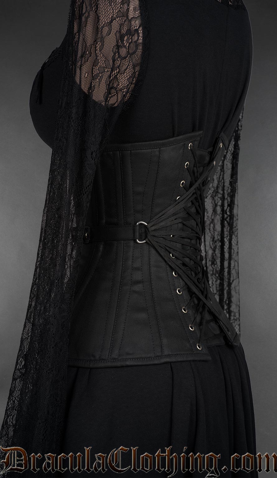 Fan Lacing Cotton Extreme Waist Corset – DraculaClothing
