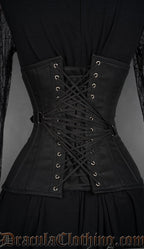 Fan Lacing Cotton Extreme Waist Corset