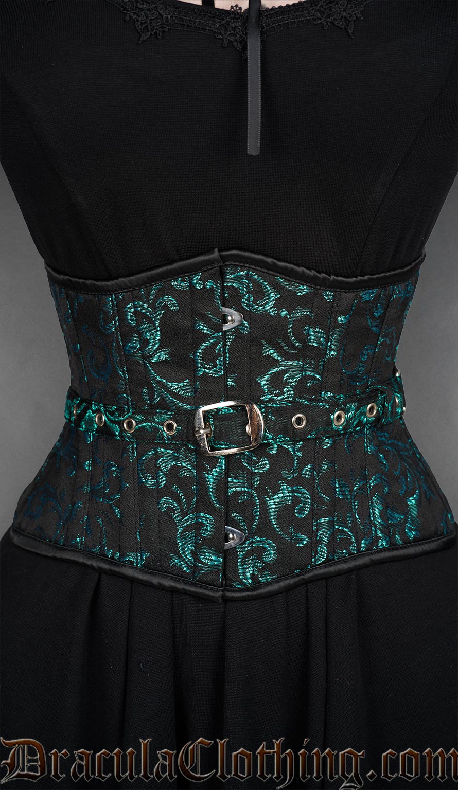 Fan Lacing Emerald Extreme Waist Cincher