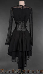 Fan Lacing Faux Leather Waist Cincher