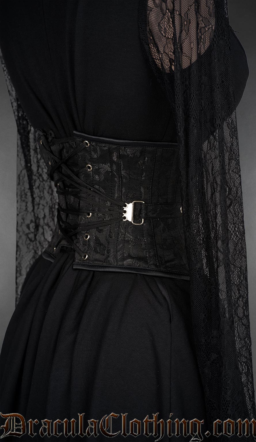 Fan Lacing Onyx Extreme Waist Cincher