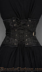 Fan Lacing Onyx Extreme Waist Cincher