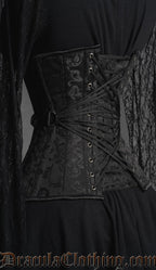 Fan Lacing Onyx Extreme Waist Corset