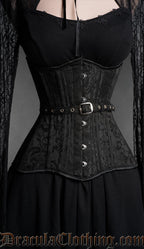 Fan Lacing Onyx Extreme Waist Corset