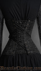 Fan Lacing Onyx Extreme Waist Corset