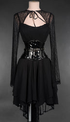 Fan Lacing PVC Extreme Waist Cincher