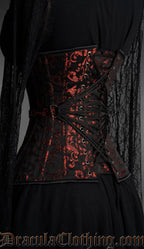 Fan Lacing Ruby Extreme Waist Corset