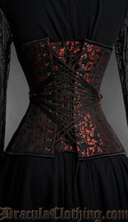 Fan Lacing Ruby Extreme Waist Corset