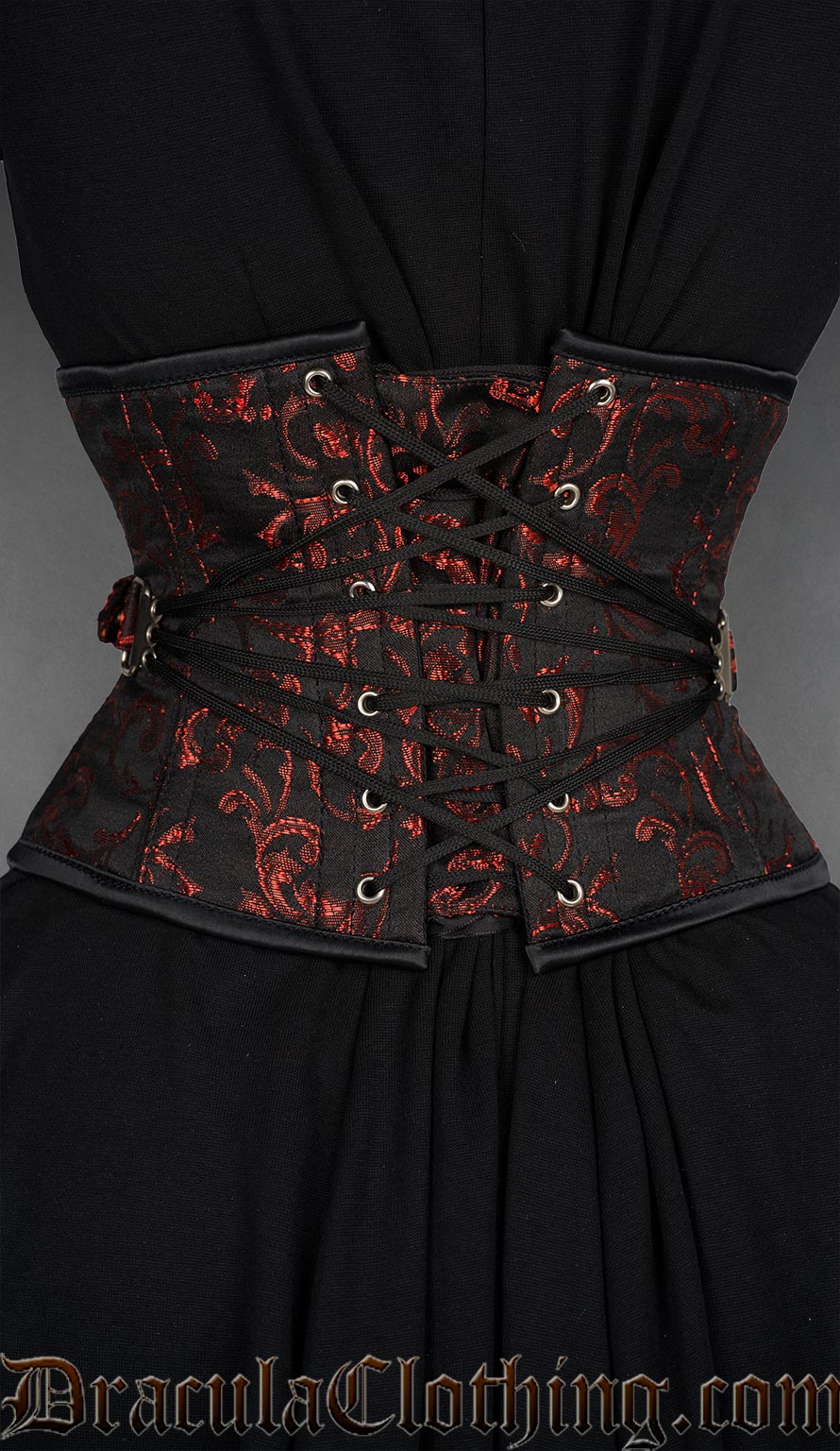 Fan Lacing Ruby Waist Cincher