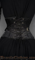 Fan Lacing Satin Extreme Waist Cincher