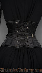 Fan Lacing Satin Extreme Waist Cincher