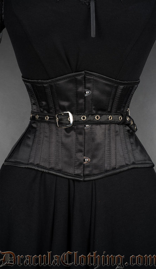 Fan Lacing Satin Extreme Waist Cincher