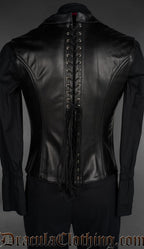 Faux Leather Classic Corset Vest