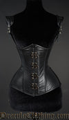 Black Faux Princess Clasp Corset