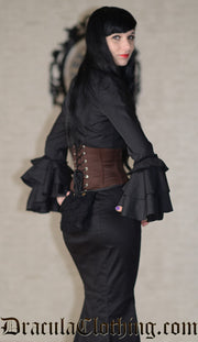 Black Fishtail Skirt