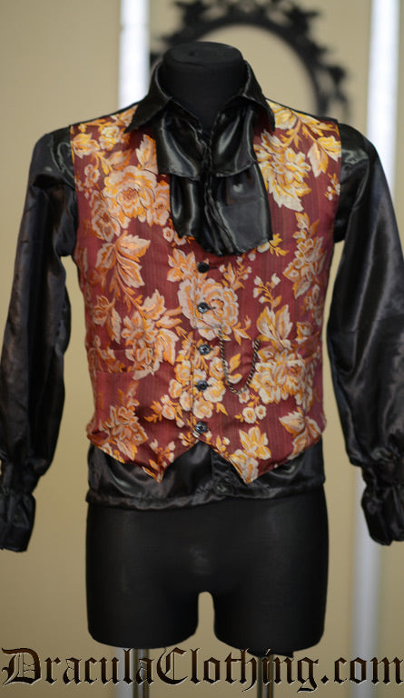 Floral Brocade Waistcoat