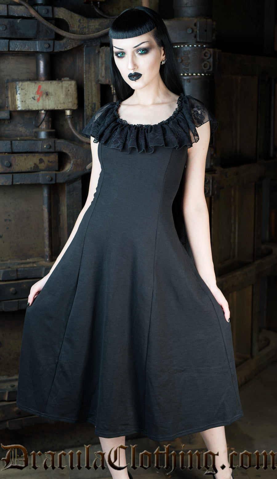 Frilly Dress – DraculaClothing Frilly Dress – DraculaClothing