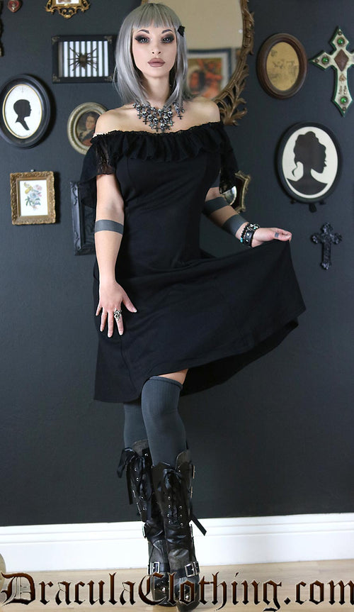 Frilly Dress – DraculaClothing