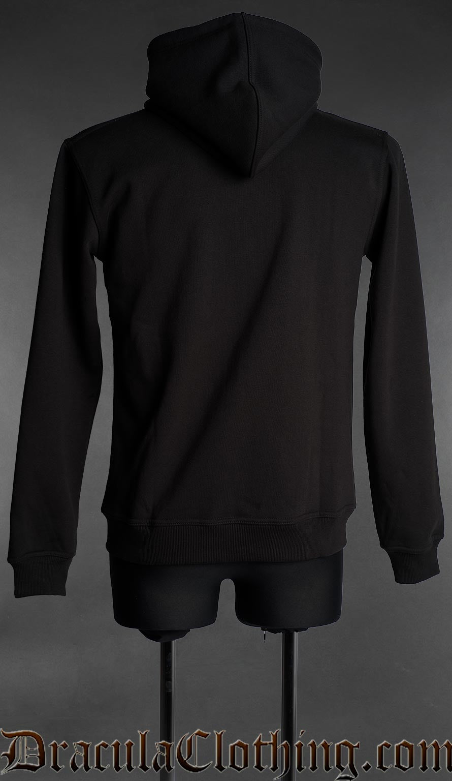 Gentlemen Black Cotton Hoodie 400 GSM
