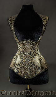 Gold Brocade Apocalyptic Corset