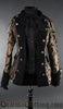 Gold Brocade Female Pirate Jacket