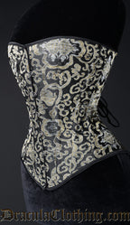 Gold Brocade Overbust Corset