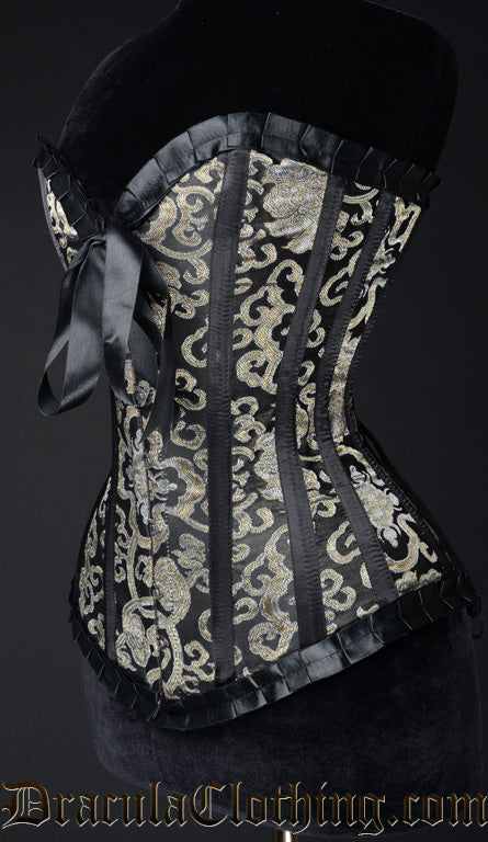 Gold Brocade Romantic Corset