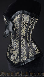 Gold Brocade Romantic Corset