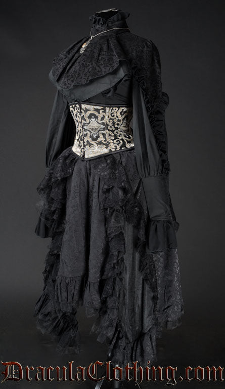 Gold Brocade Waist Cincher