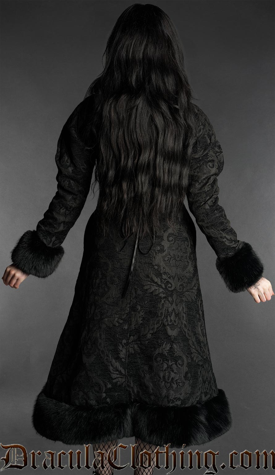 Brocade Baroque Winter Coat