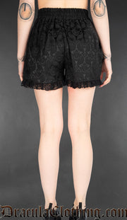 Gothic Brocade Shorts