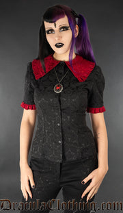 Short Sleeved Gothic Blouse