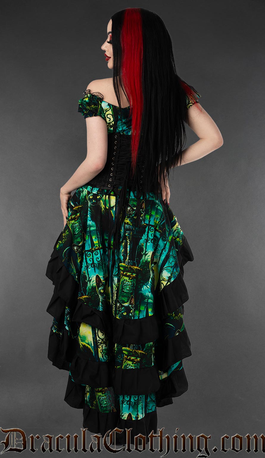 Graveyard Cats Gothabilly Dress