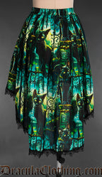 Graveyard Cats High Low Skirt