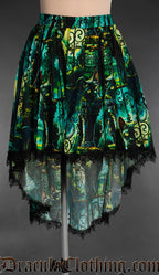 Graveyard Cats High Low Skirt