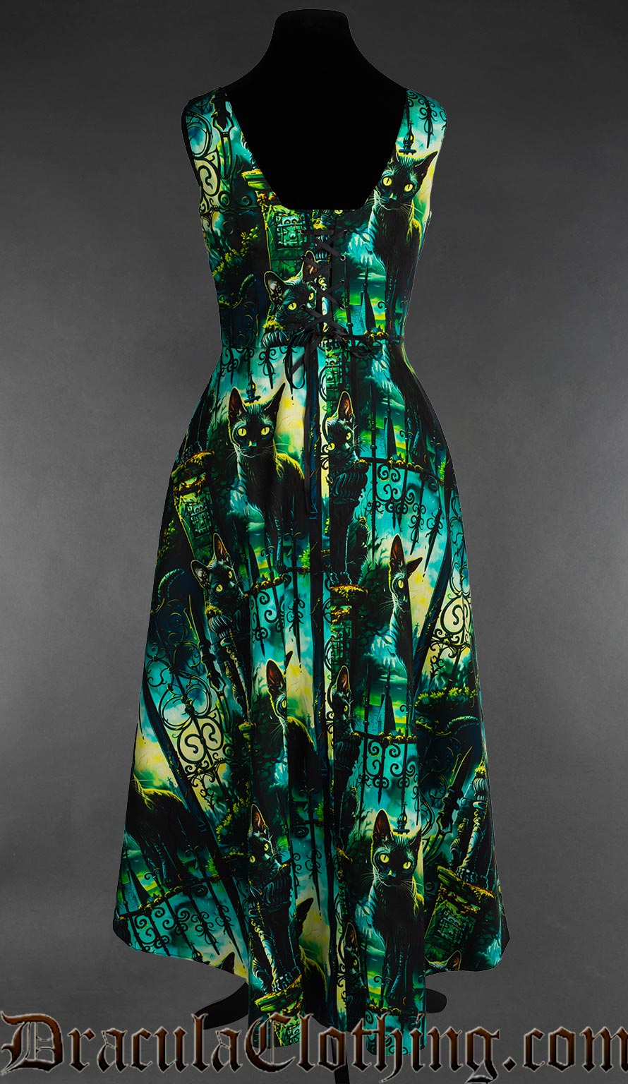 Graveyard Cats Jinx Dress
