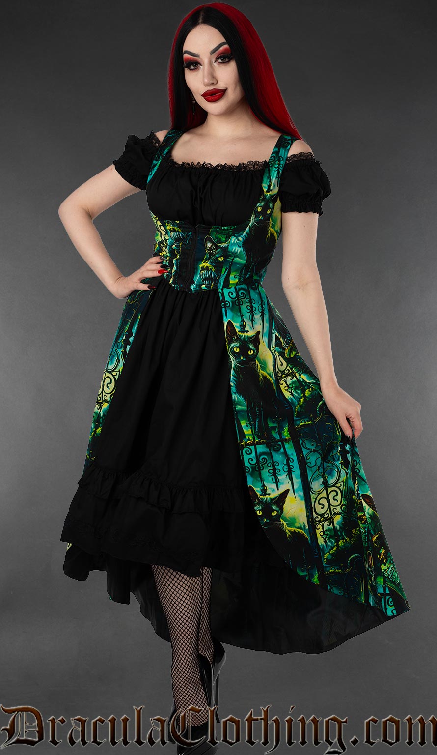 Graveyard Cats Jinx Dress