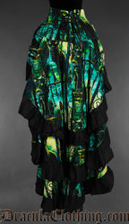 Graveyard Cats Layer Bustle Skirt