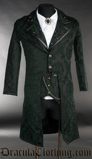 Green Brocade Tailcoat