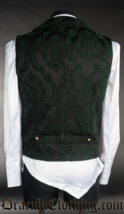 Green Brocade Waistcoat