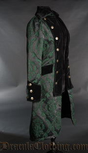 Green Pirate Princess Coat