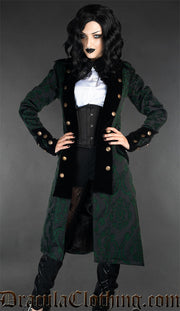 Green Pirate Princess Coat