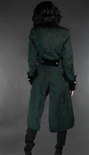 Green Pirate Princess Coat