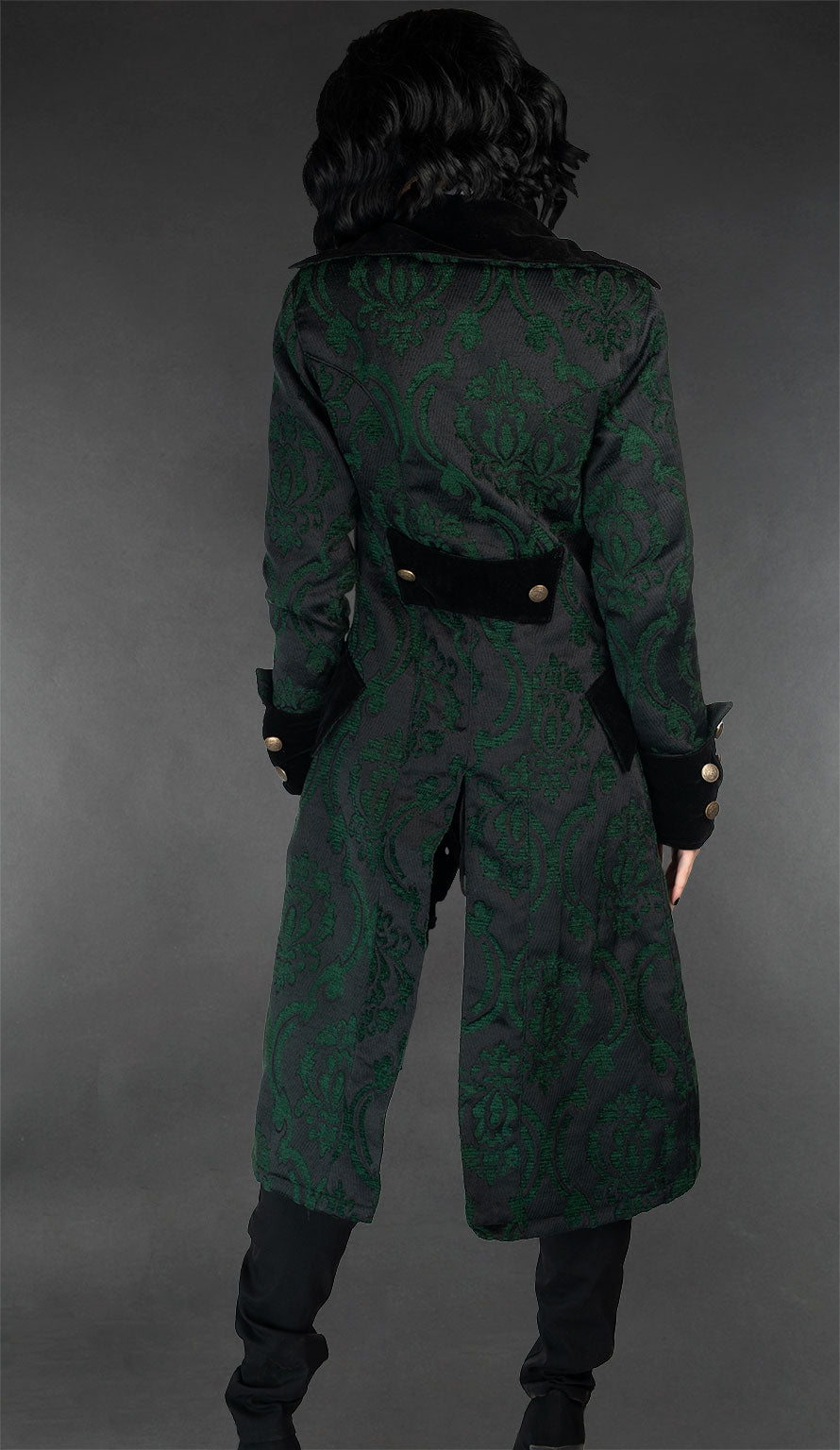 Green Pirate Princess Coat