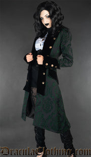 Green Pirate Princess Coat