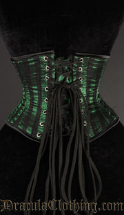 Green Striped Waist Cincher