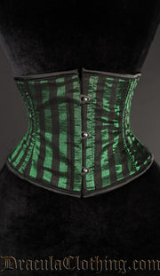 Green Striped Waist Cincher